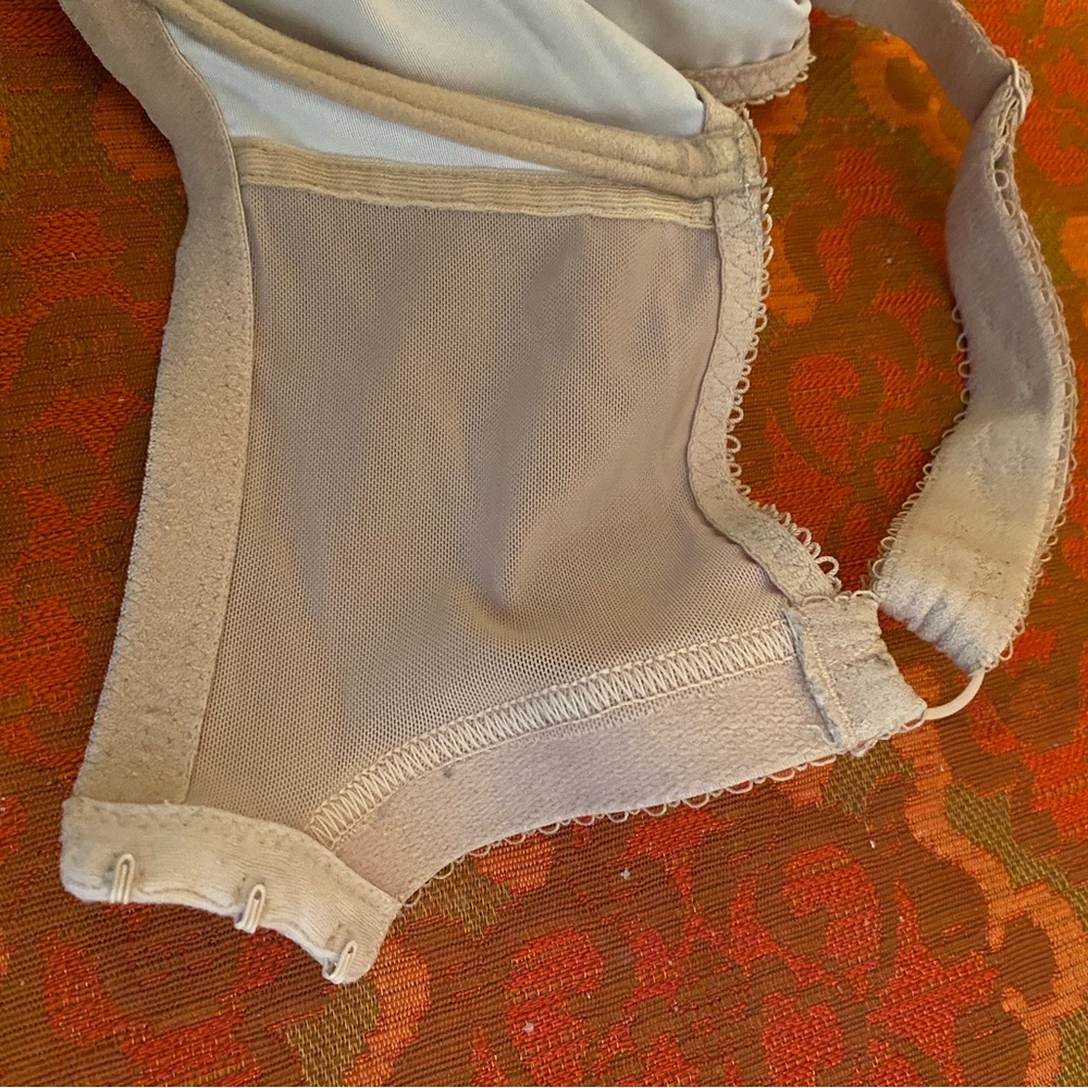 Elomi Underwire Bra nude Beige Lace Pale Pink Camo Demi Stretch TShirt Rare - Picture 9 of 11